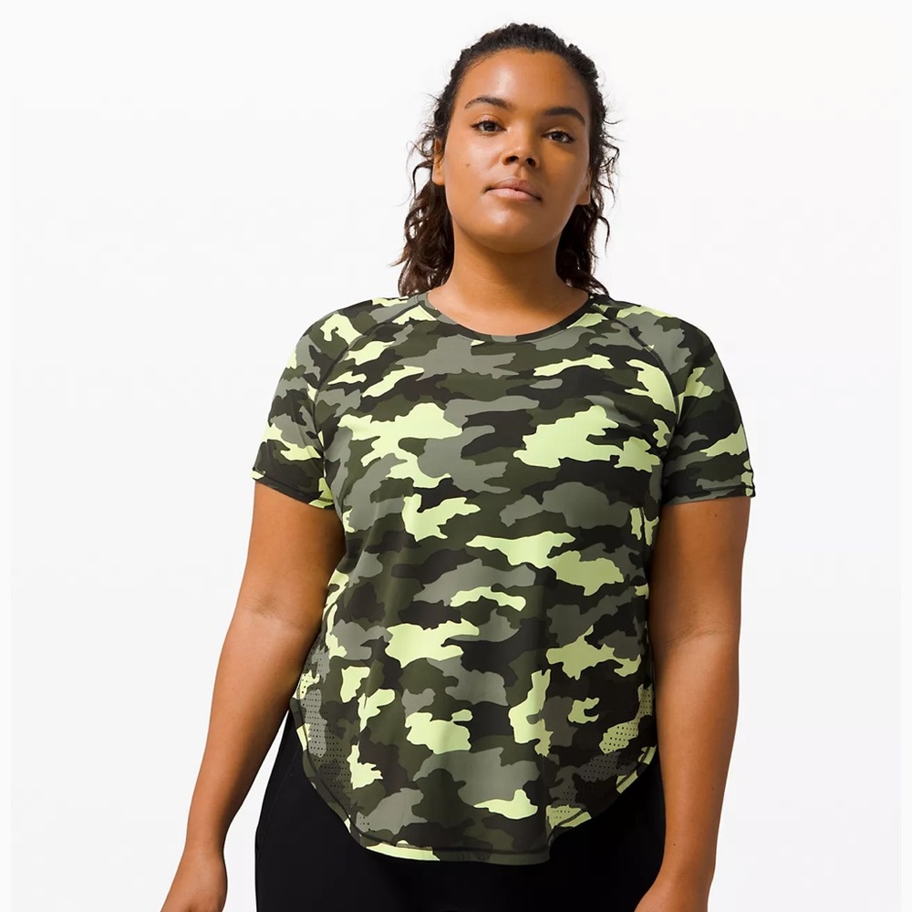 Lulu Lemon UVP run short sleeve